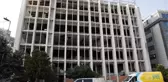 HIRSIZLARIN HEDEFİ OLAN REZA ZARRAB'IN ESKİ HOLDİNG BİNASINA DUVARLI ÖNLEMİ