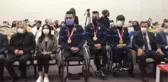 Paralimpik masa tenisçiler, öğrencilerle buluştu