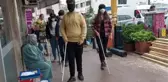 Ayvalık'ta görme engeliler 'Beyaz Baston' etkinliğiyle hatırlandı