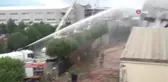 Bursa'da tekstil fabrikasında yangın