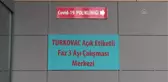 ESKİŞEHİR - TURKOVAC'ın Faz-3 çalışması için gönüllü olan iki kişi aşılarını yaptırdı