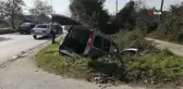 Hafif ticari araç sulama kanalına girdi 3 kişi yaralandı