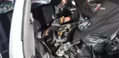 13 Yaşındaki çocuğun kullandığı otomobil direğe çarptı