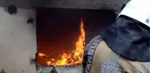 AVCILAR'DA BOŞALTILAN BİNADA YANGIN