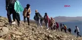 ÖĞRENCİLER, TÜRKİYE'NİN EN YÜKSEK RAKIMLI GÖLÜNE TIRMANDI