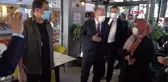 CUMHURBAŞKANI ERDOĞAN ÇENGELKÖY'DE KAFEYE UĞRADI -3