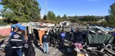 Zabıtadan kaçak baraka operasyonu