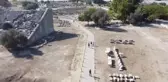 UNESCO Dünya Miras Listesi'ndeki Letoon ile Xanthos Antik Kenti fotoğraflandı