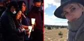 Film setinde hayatını kaybeden Halyna Hutchins için anma töreni! Sevenleri gözleri yaşlı dua etti