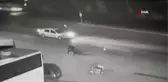 Son dakika haberi! Motosiklette 3 kişiyle ölümüne yolculuk hastanede bitti...Feci kaza kamerada