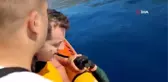 Ukraynalı kadın paraşütçü denize çakıldı