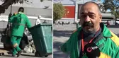 Çöp toplarken süpürgeye takıldı! İçinde 650 bin TL olan çantayı sahibine ulaştıran temizlik görevlisinin hediyesi üzdü