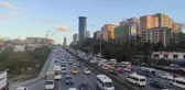 Akşam saatlerinde trafikte yoğunluk yaşanıyor