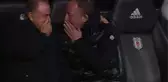 Yedek kulübesindeki sohbette kahkahalara boğuldular! Fatih Terim ve Sergen Yalçın'ın o anları büyük ilgi çekti