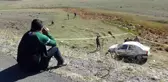 Son dakika haberi... Kars'ta kaza sonrası yürek burkan görüntü: 1 ölü 1 yaralı