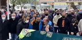 Ümraniye'de scooter faciasında hayatını kaybeden kadın son yolculuğuna uğurlandı