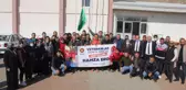 Dünya ikincisi milli güreşçi Ergüt memleketinde coşkuyla karşılandı