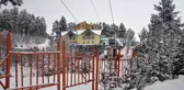 Cıbıltepe'de turizmciler sezonun ilk kayağını yaptı