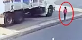 Son dakika: ECEM'İN HAFRİYAT KAMYONUNU ALTINDA KALDIĞI ANLAR GÜVENLİK KAMERASINDA