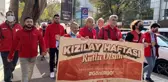 Kızılay Haftası Üsküdar'da yürüyüş ile kutlandı
