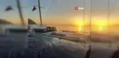 Silifke açıklarında gezi teknesi battı