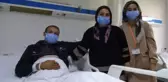 17 yıllık kocasını böbreğiyle hayata bağladı