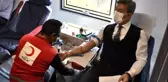 Emniyet Müdürü Tuncer, kan bağışı için kolları sıvadı