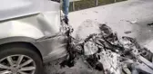Motosiklet grubunu kahreden kaza: 2 yaralı