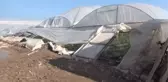 Şiddetli rüzgar ve sağanak etkili oldu