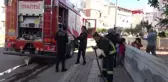 DAİREDE KORKUTAN YANGIN