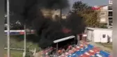 Son dakika haber! İSTANBUL-SİLİVRİ'DE STATTA YANGIN