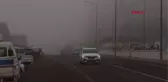 Tekirdağ'da yoğun sis etkili oldu