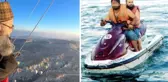 Jet-ski out, uçan balon in! Cübbeli Ahmet Hoca adrenalin seviyesini yükseltti