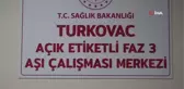 TURKOVAC Faz-3 için gönüllüler aşılanmaya başlandı