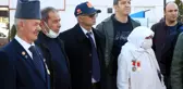 Kars'ta şehit yakınları ve gazilerden İYİ Partili Türkkan'a tepki