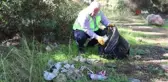 Gökova Körfezi'nde kıyı temizliği