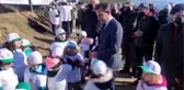 ORHANGAZİ'DE 5 BİN FİDAN TOPRAKLA BULUŞTU