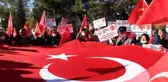 Şehit yakınları ve gazilerden TBMM önünde İYİ Parti'li Türkkan'a tepki