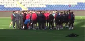 Cebelitarık, Türkiye maçının hazırlıklarını tamamladı