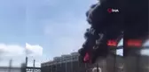 Meksika'da petrol rafinerisinde korkutan yangını