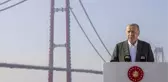 Son dakika: 1915 Çanakkale Köprüsü'nde son tabliye montajı Cumhurbaşkanı Erdoğan'ın katılımıyla gerçekleştirildi