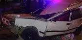 ARIZALANAN ARACI TAMİR EDEN 2 KİŞİ, OTOMOBİLİN ÇARPMASIYLA YARALANDI