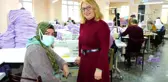 Amasya'da düğün salonu tekstil atölyesi oldu