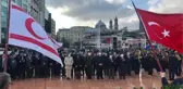 KKTC'NİN 38. KURULUŞ YIL DÖNÜMÜ TAKSİM'DE KUTLANDI