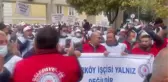 Bakırköy Belediyesi işçileri grevlerinin 24. gününde