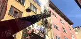 Samsun'da iş yerinin deposunda yangın