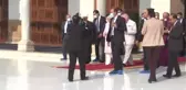 Galler Prensi Charles ve eşi Camilla, Sfenks ve Giza piramitlerini ziyaret etti