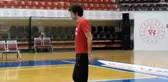 GAZİANTEP - Gaziantep Basketbol Başantrenörü Tutku Açık'tan taraftara destek çağrısı