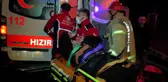 Pendik'te otomobil 50 metreden uçtu, anne ve kızı yaralandı