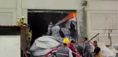 UŞAK'TA FABRİKA YANGINI